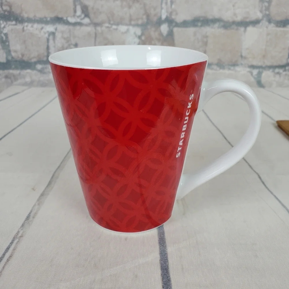 2/$25 Starbucks  Coffee Mug 2013 Red